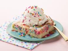 The St. Louis favorite -- made from cake mix with a ooey cream cheese filling -- gets a colorful birthday blast of sprinkles.