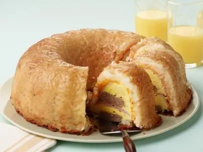 Food Network Kitchen’s Hash Brown Breakfast Bundt, as seen on Food Network.