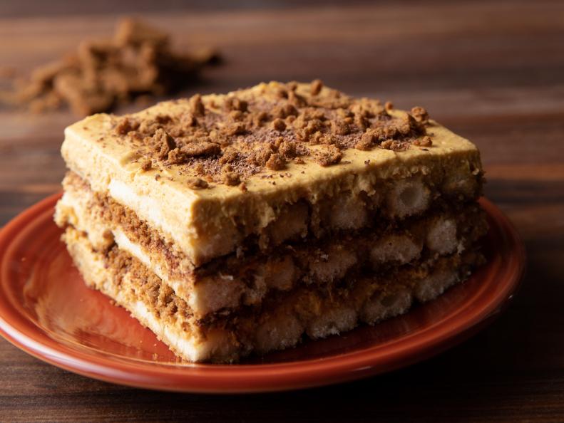 Close-up of Pumpkin Tiramisu
