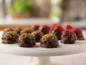 Close-up of Ice Cream Truffles, as seen on The Pioneer Woman, Season 20.