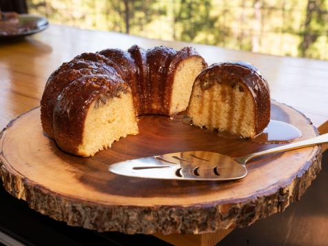 Hot Buttered Rum Cake