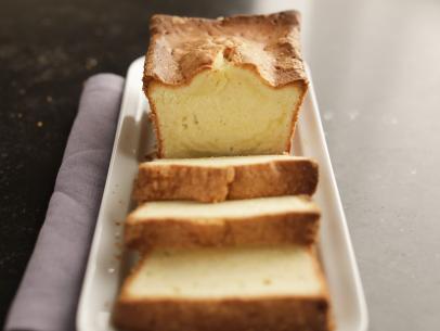 Close-up of Vanilla Cream Cheese Pound Cake