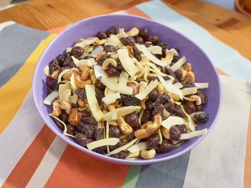 Katie Lee makes a Slap in the Face Snack Mix, as seen on Food Network's The Kitchen