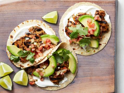 Healthy Grilled Chipotle Pork Tacos