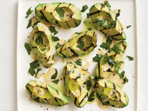 Grilled Avocado with Tahini