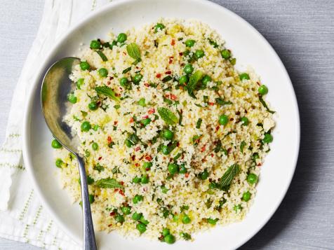 Couscous with Peas and Mint