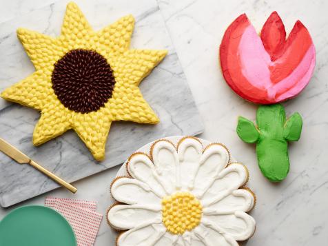 3 Flower Cakes Anyone Can Make