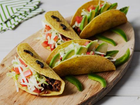 Beef and Black Bean Tacodiles