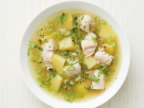 Spicy Fish and Potato Soup