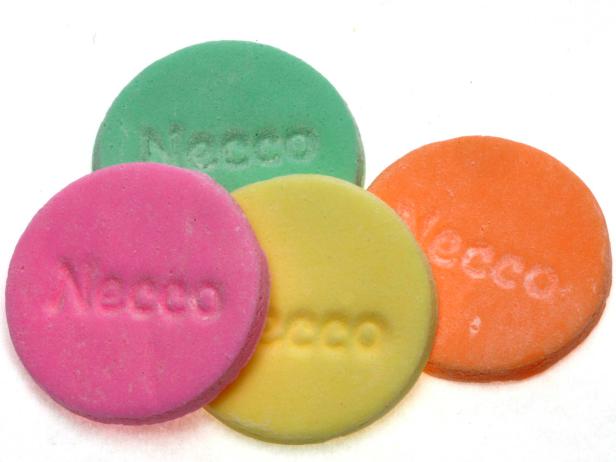 (Los Angeles, CA) (11/20/07) Photograph various candies (Jujyfruits, Dots, Necco Wafers, candy corn, candy canes) individually on plain white background.  (Photo by Robert Lachman/Los Angeles Times via Getty Images)