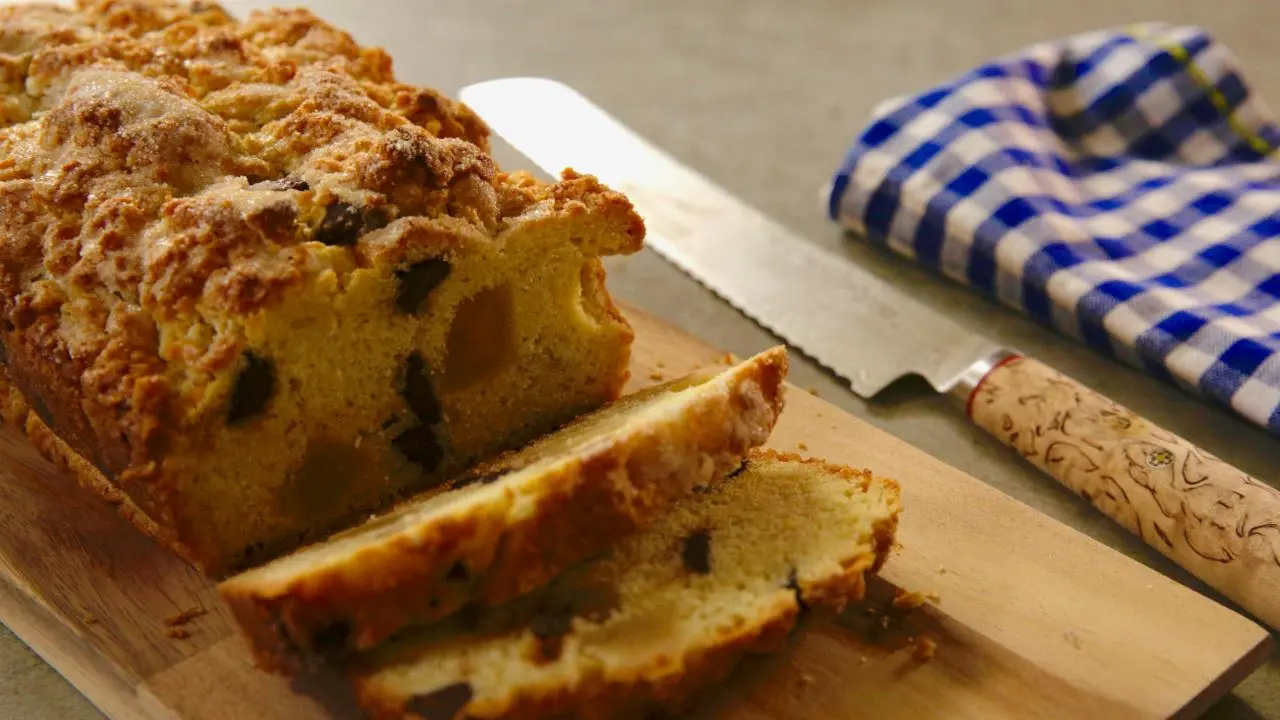 Dark Chocolate Marzipan Scone