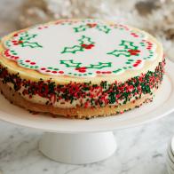 Food Network Kitchen’s Christmas Cookie Cheesecake.