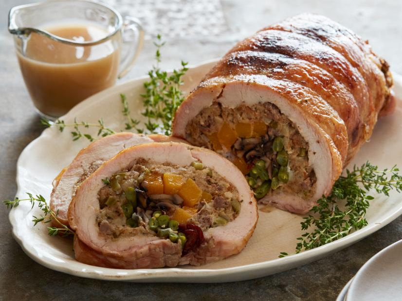 Thanksgiving Dinner Turkey Roulade Recipe | Food Network Kitchen | Food