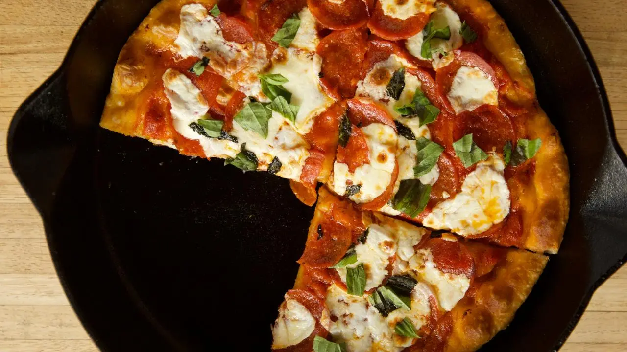 Shortcut Cast Iron Pizza