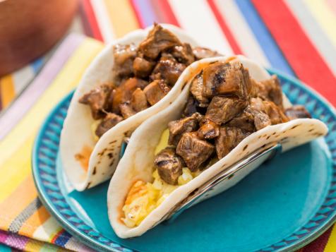 Ultimate Tailgate Steak and Eggs Tacos