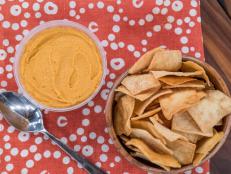 Katie Lee shares Pumpkin Spice Hummus in a game of Try or Deny, as seen on Food Network's The Kitchen