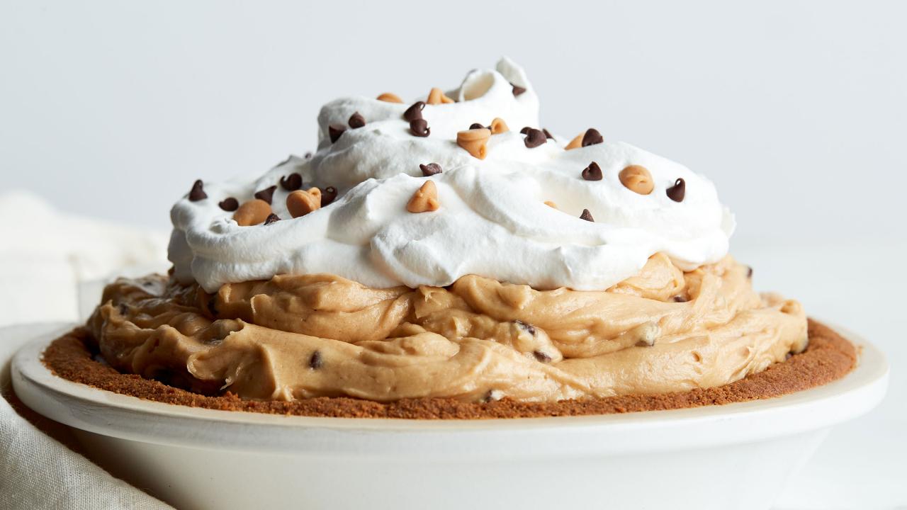 Mile-High Peanut Butter Pie