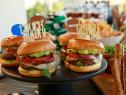 Giadas Game Day Burger, as seen on Giada Entertains, Season 4.
