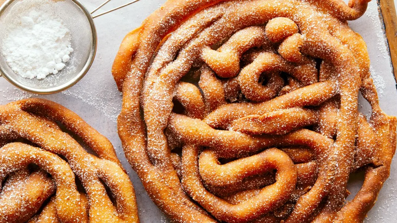 Homemade Funnel Cakes