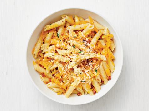 Penne with Butternut Squash and Pancetta