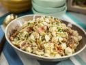 Alex Guarnaschelli makes Orecchiette with Bacon, Lemon, and Cream, as seen on Food Network's The Kitchen