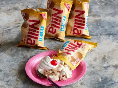 Food Network Kitchen’s Walking Banana Pudding Snack Bags.