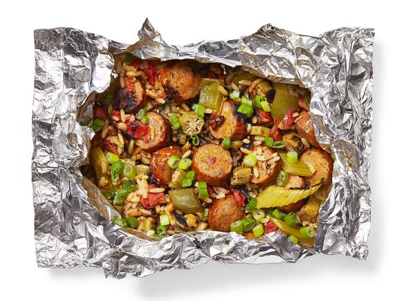 Foil Packet Jambalaya Recipe Food Network Kitchen Food Network