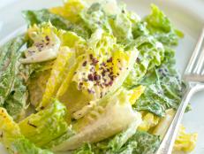 "Raw, vegan Caesar salad with nut dressing.  100%25 raw, vegan, gluten free, and sugar free. Organic produce.More raw, vegan, gluten free, unprocessed food:"