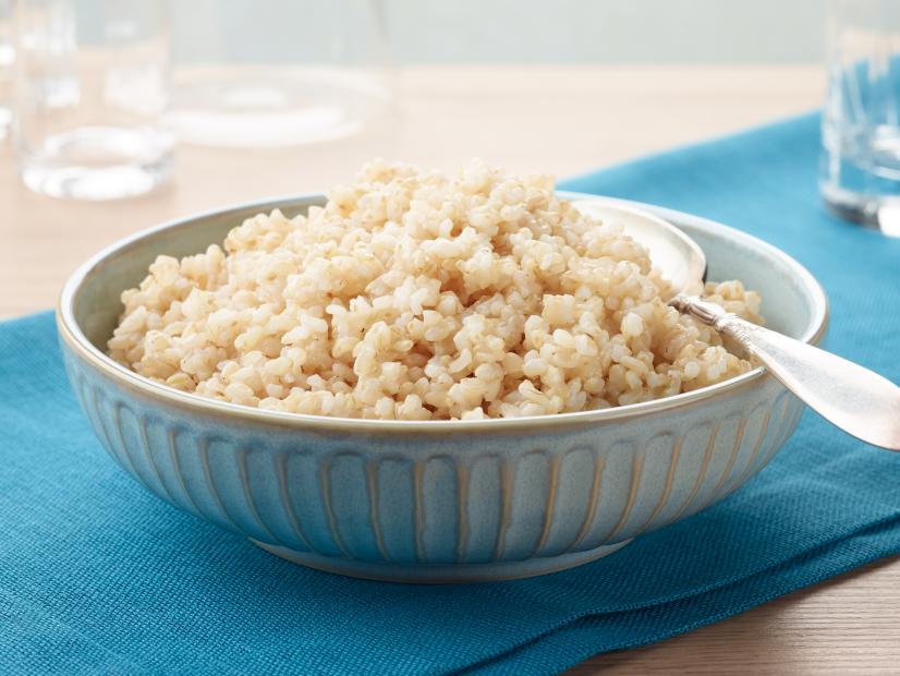 Food Network Kitchen’s Simple Short-Grain Brown Rice, as seen on Food Network.