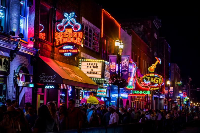 It almost goes without say, but Lower Broadway is a major draw for any music fan or fun seeker in Nashville. Poke into the ones that seem fun to your group, but Tootsies Orchid Lounge and Robert's Western World are among the locals' favorites. Order a beer, find a spot near the dance floor and don’t forget to tip your musicians.