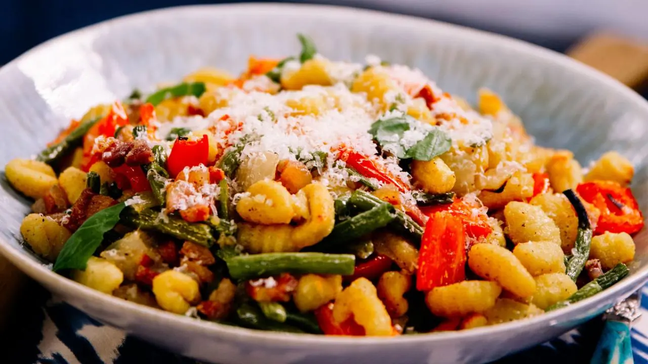 Roasted Gnocchi and Veggies