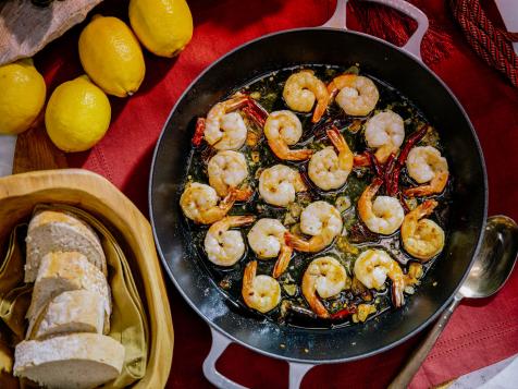 Shrimp with Garlic and Olive Oil