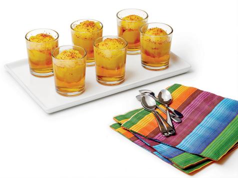 Mango Sorbet with Tequila