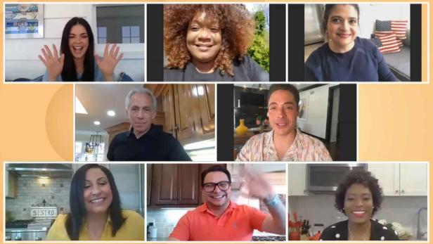 The Kitchen hosts talk with some big fans over video chat, as seen on Food Network's The Kitchen