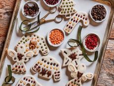 Use spices and seeds from your pantry to decorate ornaments.
