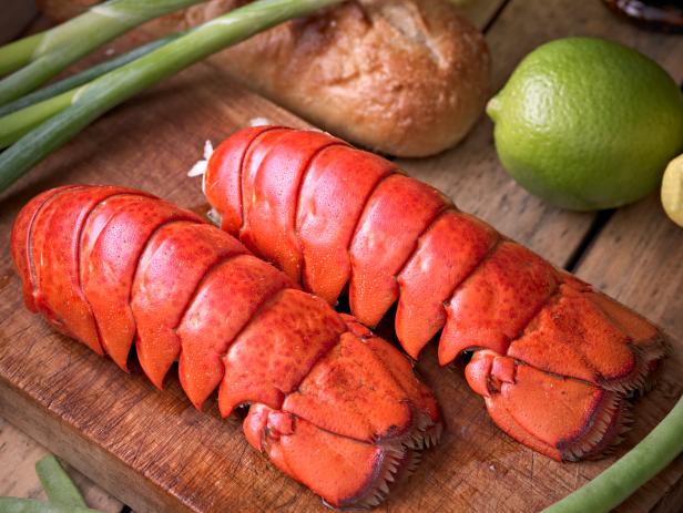 Cooked Lobster Tail.