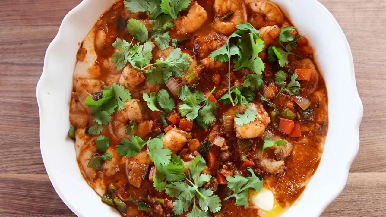 Tex-Mex Shrimp and Grits