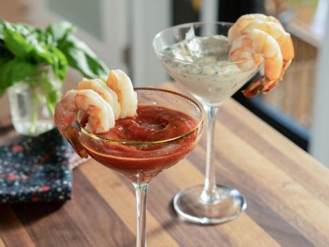Steakhouse Shrimp Cocktail with Sister Sauces