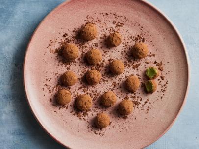 Description: Food Network Kitchen's 4-Ingredient White Chocolate Avocado Truffles.
