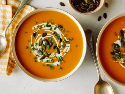 Air Fryer Butternut Squash Soup
