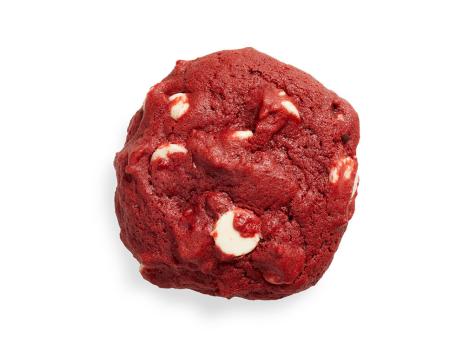 Red Velvet–White Chocolate Cookies