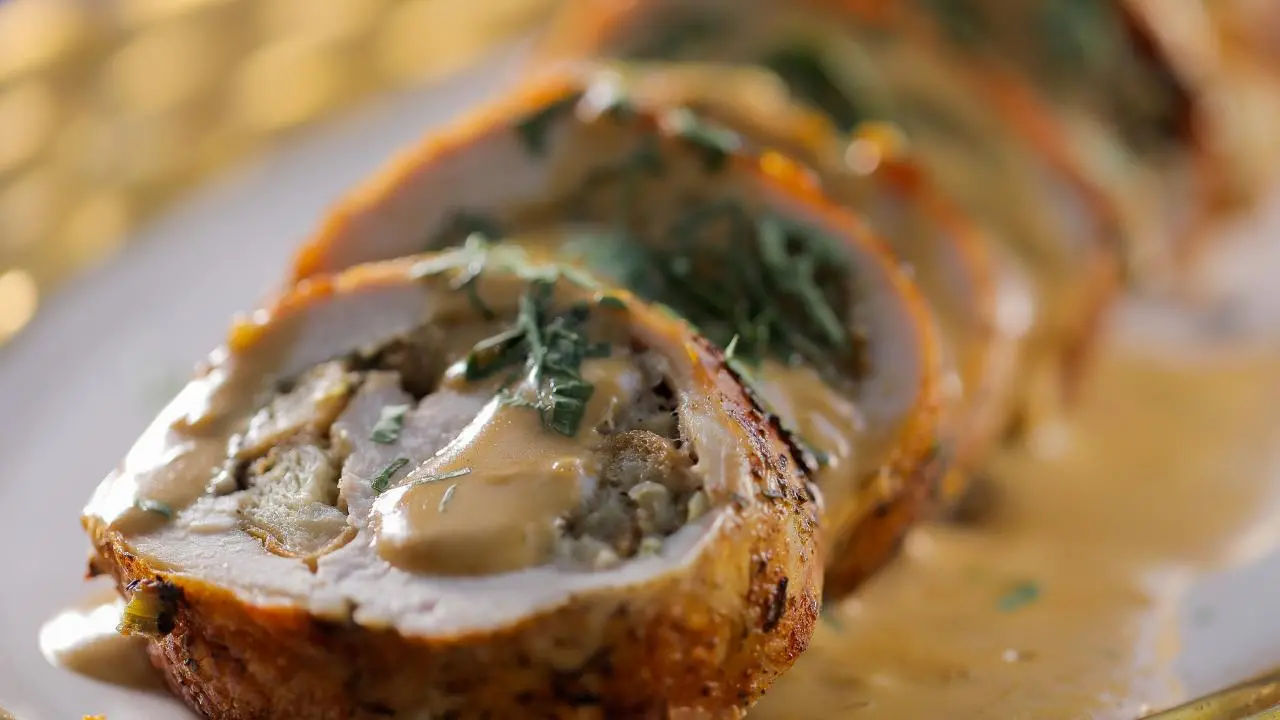 Rolled Stuffed Turkey Breast