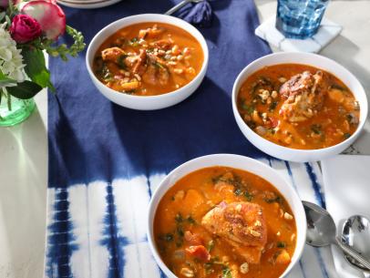 Miss Kardea Brown's West African Peanut Stew, as seen on the Food Networks, Delicious Miss Brown, Season 6.