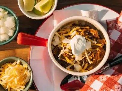 Texas Chili as seen on Ace of Taste, Season 1.