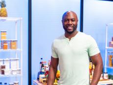 Host Eddie Jackson, as seen on Chef vs Schmo, Season 1.