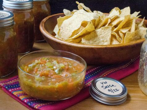 Easy Salsa for Canning