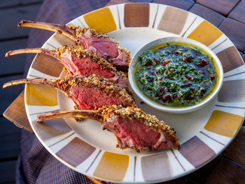 Aarti Sequeira’s Alexander the Great's Lamb Chops, as seen on Guy's Ranch Kitchen Season 6.