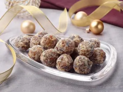 Food Network Kitchen’s Sugar Plums, as seen on Food Network.