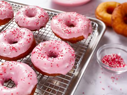 Close-up of Cake Donuts, as seen on Mary Makes It Easy, Season 2.