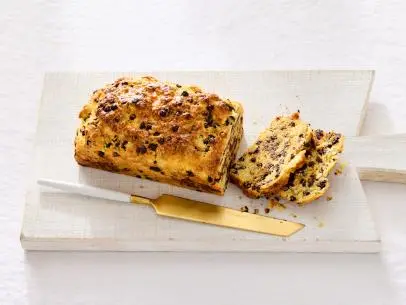 Chocolate Chip–Orange Scone Loaf.